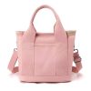 Canvas Crossbody Bag With Zipper