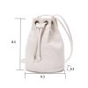 Cavas Anti Theft Zipper Bucket Cross-body Bag
