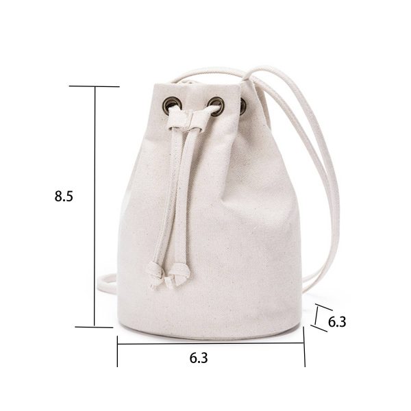 Cavas Anti Theft Zipper Bucket Cross-body Bag