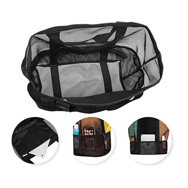 Mesh Tote Beach Bag