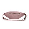 Oxford Sling Bag Double Zippers Fanny Pack