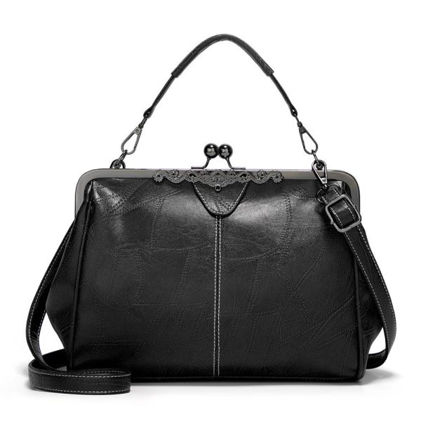 Classic Vintage PU Leather Crossbody & Tote Bag