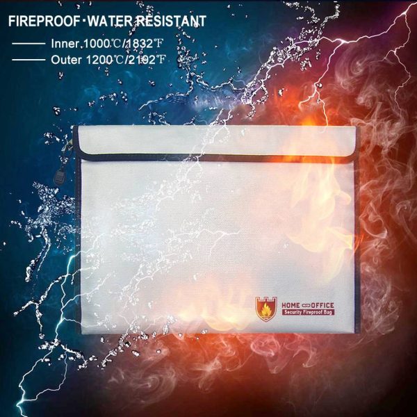 15" Fireproof Document Bag