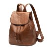PU Leather Travel Backpack