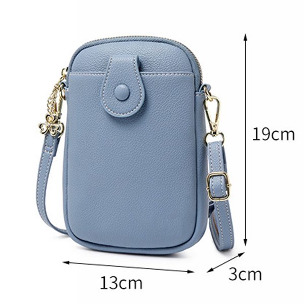 PU Leather Women's Crossbody Shoulder Bag