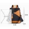 Fashion collides with color outdoor Oxford cloth backpack