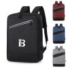 Nylon Minimalist Computer Backpack With USB Charging Port
