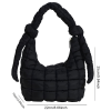 Cloud Pleated Casual Large-Capacity Cross-body Bag
