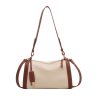 Pu tote crossbody bag for woman