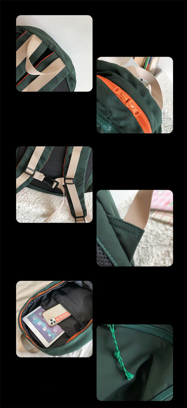 Campus Backpack Large Capacity Travel Daypack For Women