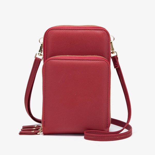 PU Small Crossbody Cell Phone Bag