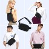 Nylon waterproof running belt waist bag