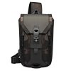 Oxford Waterproof Crossbody Sling Bag With USB Charging Port