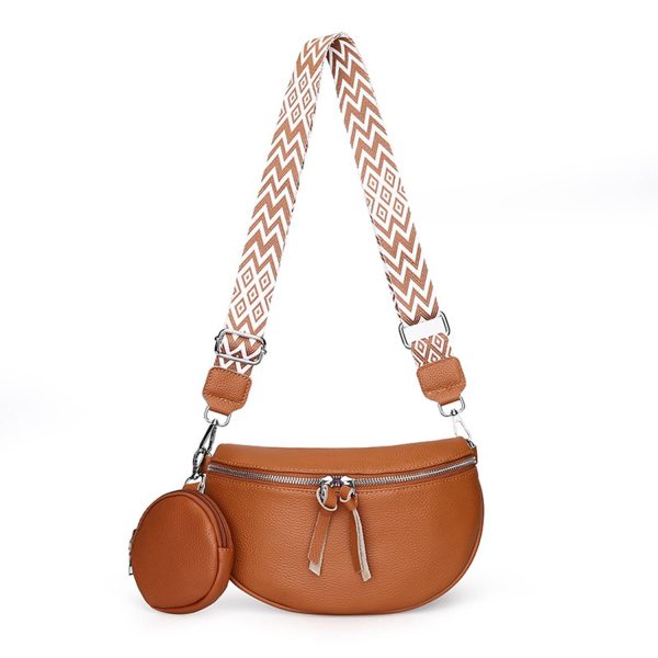 Genuine Leather Shoulder Crossbody Bag