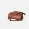 PU Leather Saddle Crossbody Bags For Women