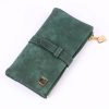 PU Leather Buckle Wallet Purse