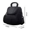 Polyester camera crossbody bag