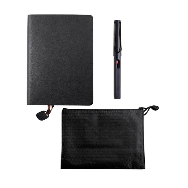 Notebook Pen 3-Piece Set With Ink Sac