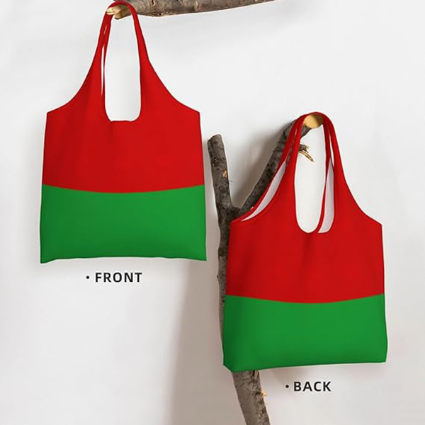 Stitching Color Tote bag