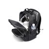 Business Travel Polyester Backpack With Usb Charging Port