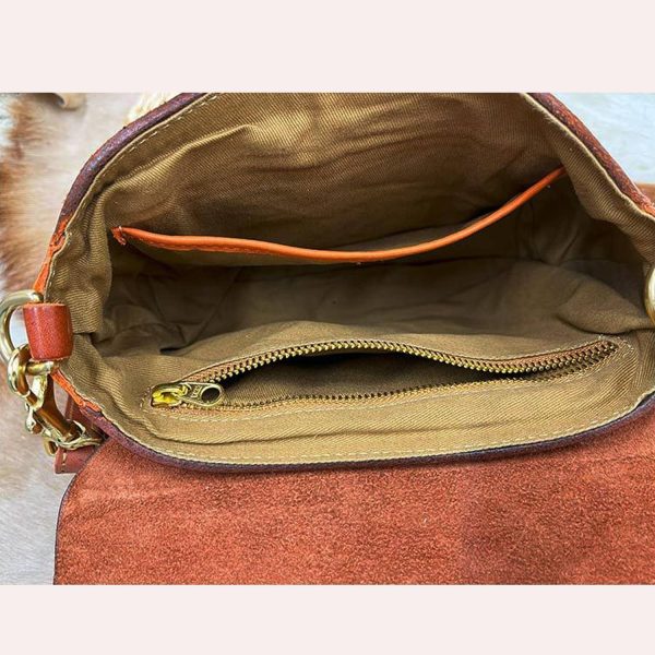 Small Women Saddle Purse Crossbody bag