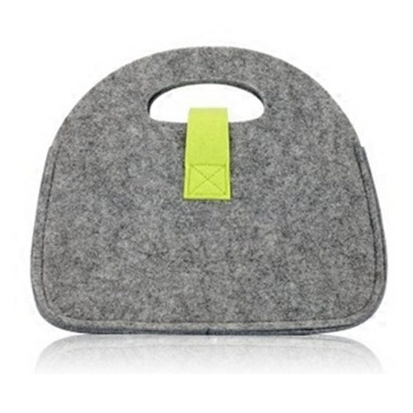 Insulated Felt Lunch Box Handbag