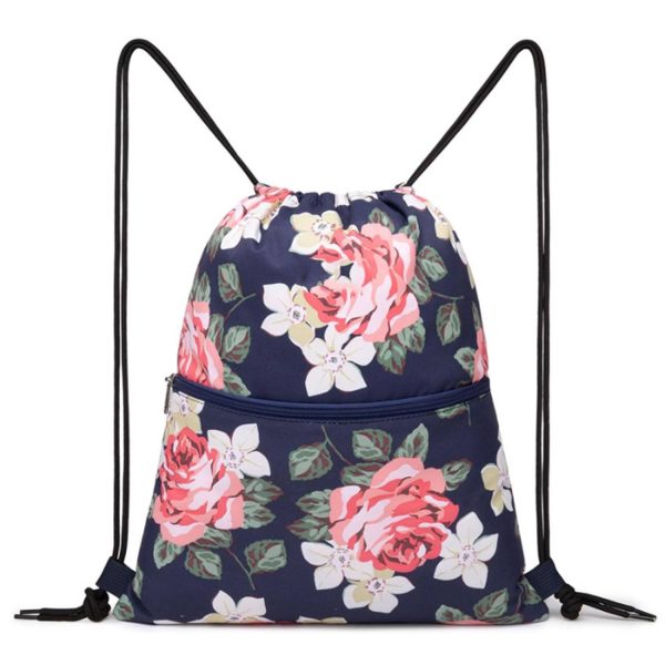 New waterproof drawstring backpack w/ dual shoulders