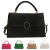 PU Leather Handheld Small Square Bag