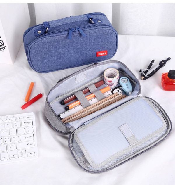 Canvas Pencil Case Bag
