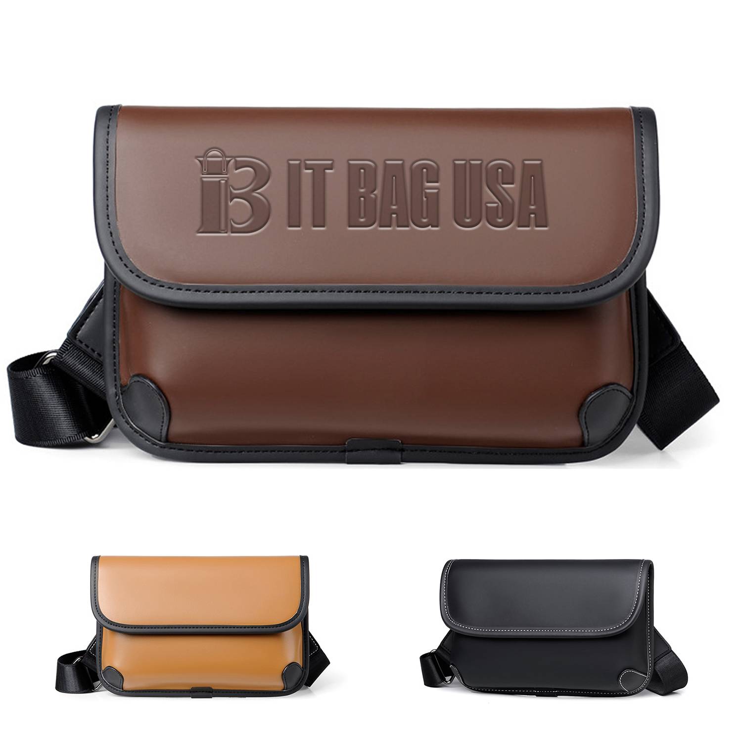 PU multifunctional Crossbody Bag