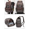 Men‘s Canvas Vintage travel Laptop Backpack