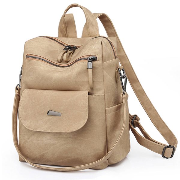PU Leather Backpack for Women