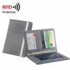 PU Leather passport wallet card holder