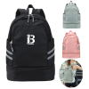 Gym Bag For Women Waterproof Backpack With Shoe Compartment