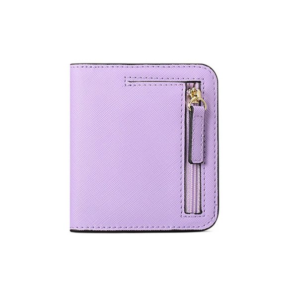 PU leather Coin Purse Wallet RFID Money Clip
