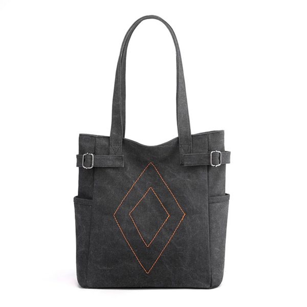 Large Capacity Canvas Shoulder Tote Bag for women