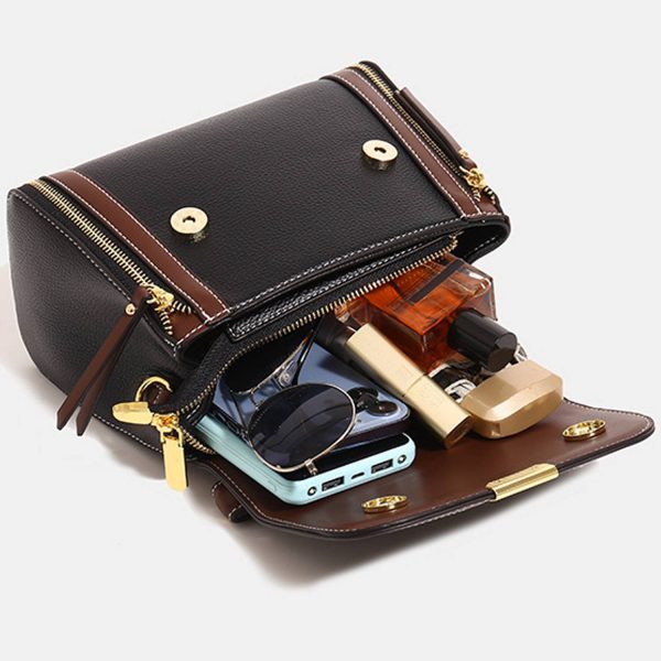 Colorblock Square Bag