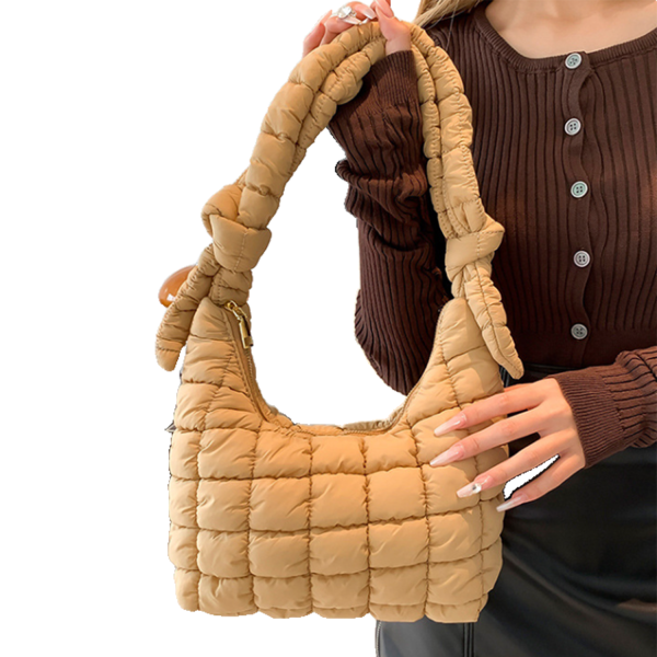 Cloud Pleated Casual Large-Capacity Cross-body Bag