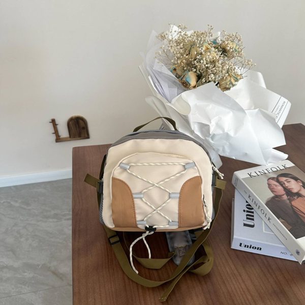 Polyester City Light Outdoor Hiking Crossbody Bag Backpack