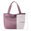 Large capacity portable casual nylon tote bag
