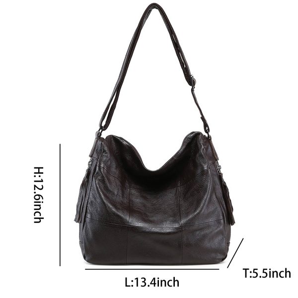 Genuine leather Hobo Purse Shoulder Bags for Women