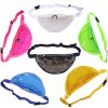 PVC Candy-colored transparent belt bag