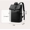 PU Leather Large Capacity Computer Backpack