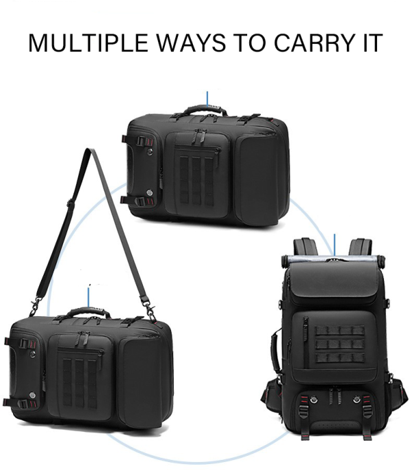 50L Backpack Convertible Waterproof Durable Bag