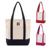fede7150-4c3f-427e-a55e-8091f3933303_QW019-JG.jpg Daily Essentials Canvas Tote Bag With An External Pocket