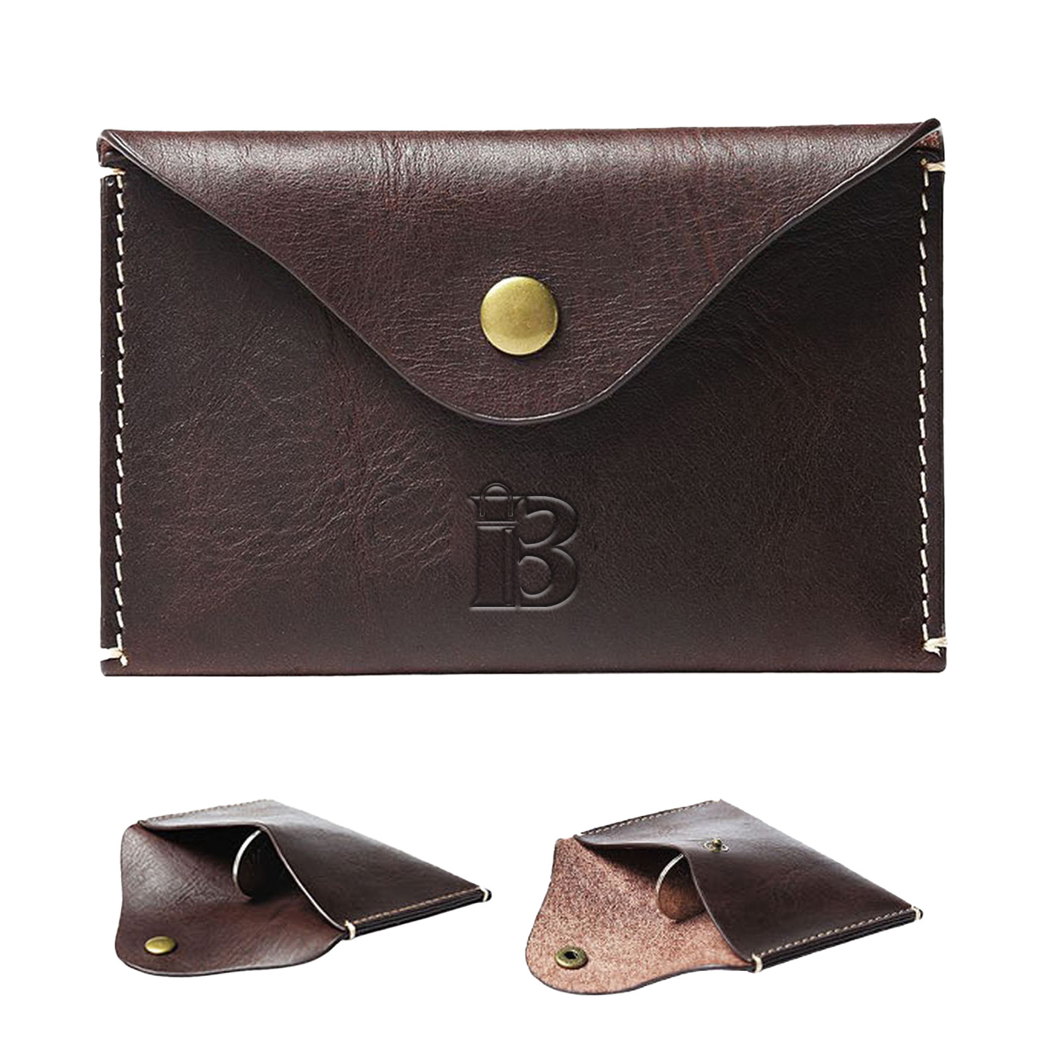 PU Leather Wallet Front Pocket Card Holders for Men