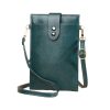 Women's Soft PU Leather Wallet Crossbody Bag Phone Purse