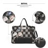 Canvas Street Trend Crossbody Bag for Women - Black/Blue