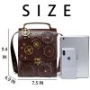 PU Steampunk women's cross-body bag