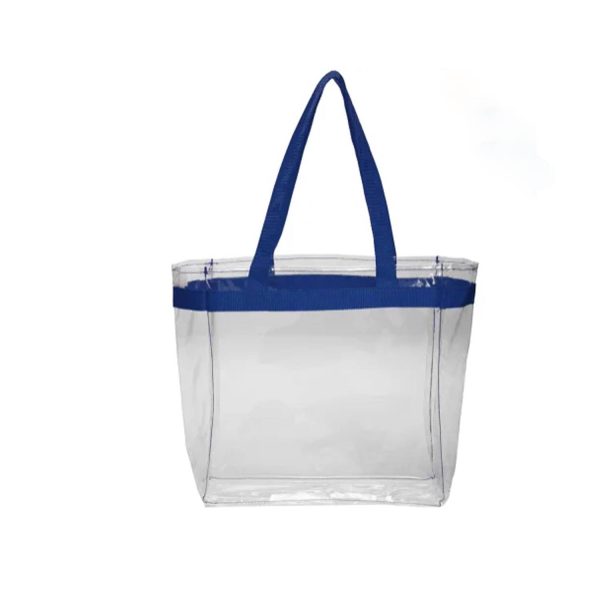 Large PVC Clear Tote Bag for shopping